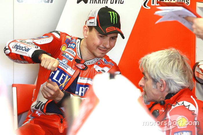 Jorge Lorenzo, Gigi Dall'Igna, Ducati Team