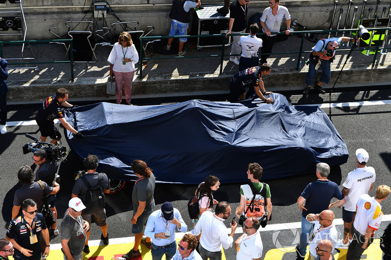 El coche de Daniel Ricciardo, Red Bull Racing RB13