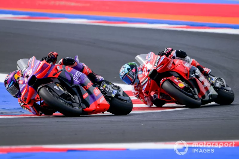 Jorge Martin, Pramac Racing, Enea Bastianini, Ducati Team  
