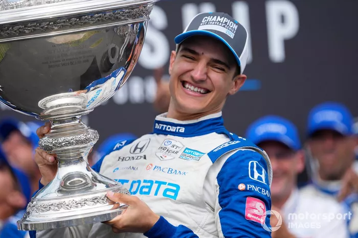 Champion Alex Palou, Chip Ganassi Racing Honda