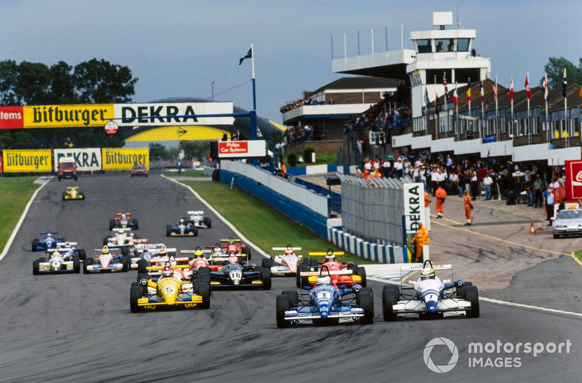 Burt took a decisive victory on his first time in the Dallara at Donington to stop Gavin's domination