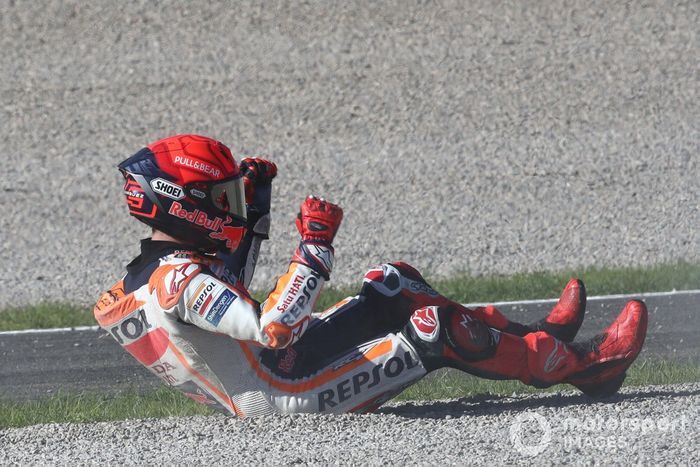 Caída de Marc Márquez, Repsol Honda Team 