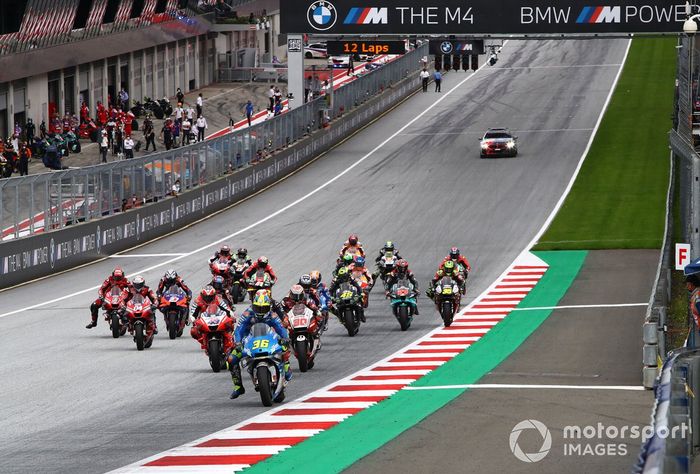 Joan Mir, Team Suzuki MotoGP leads start