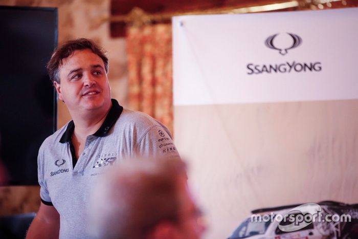 Óscar Fuertes, SsangYong DKR