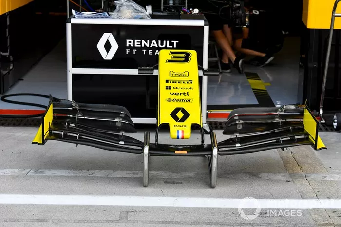 Alerón delantero del Renault R.S.19