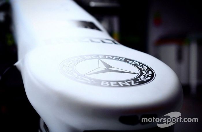 Logo especial de Mercedes para el GP de Alemania