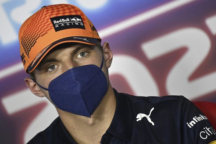 Max Verstappen, Red Bull Racing en la conferencia de prensa