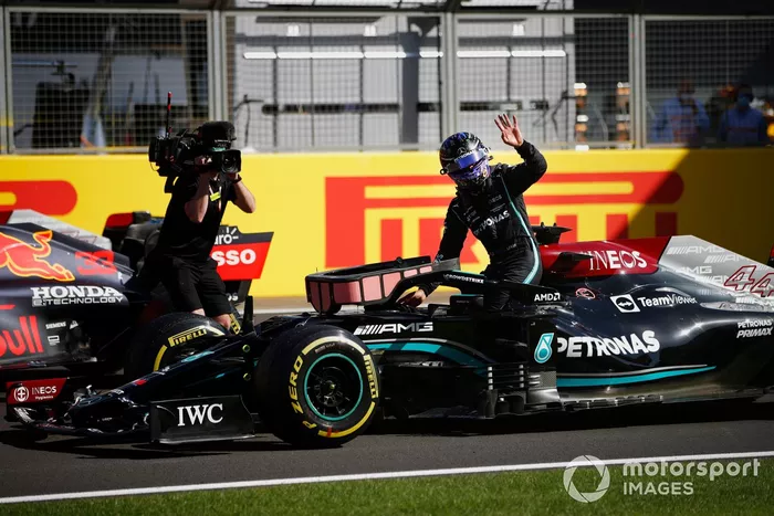 Segundo puesto de la carrera Sprint, Lewis Hamilton, Mercedes