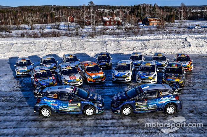 M-Sport Ford Fiesta alineación