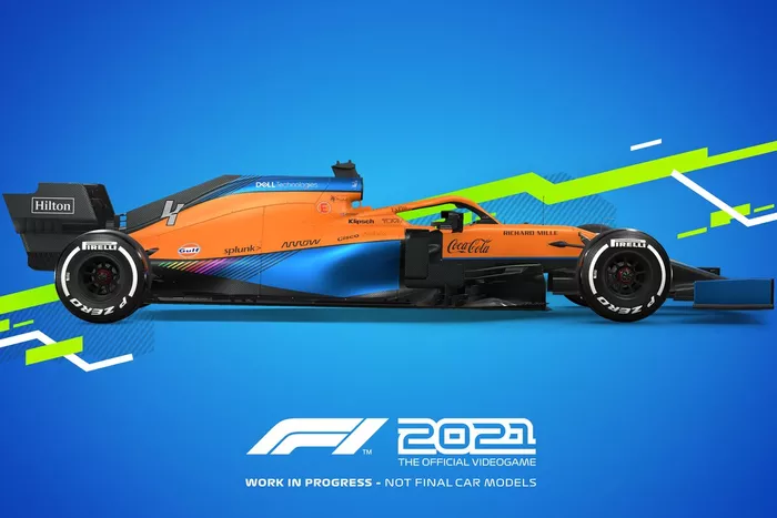 Decoración F1 2021 McLaren