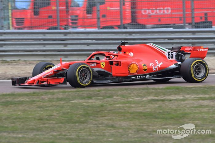 Carlos Sainz Jr., Ferrari SF71H  