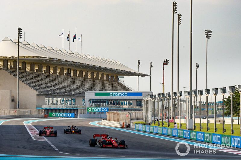 Sebastian Vettel, Ferrari SF1000, Charles Leclerc, Ferrari SF1000, Max Verstappen, Red Bull Racing RB16