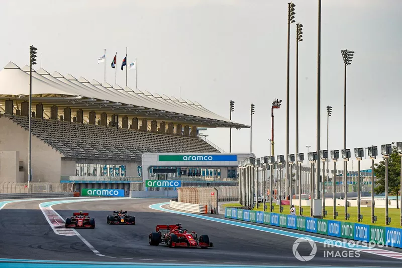 Sebastian Vettel, Ferrari SF1000, Charles Leclerc, Ferrari SF1000, Max Verstappen, Red Bull Racing RB16