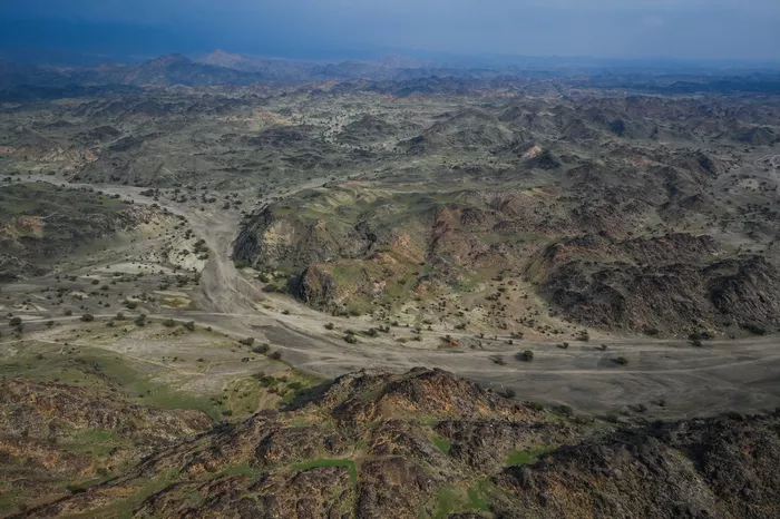 Paisajes de la etapa 11 del Dakar 2021