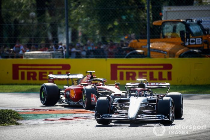Yuki Tsunoda, AlphaTauri AT04, Charles Leclerc, Ferrari SF-23