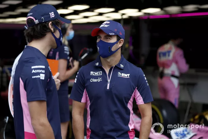 Lance Stroll, Racing Point y Sergio Pérez, Racing Point 