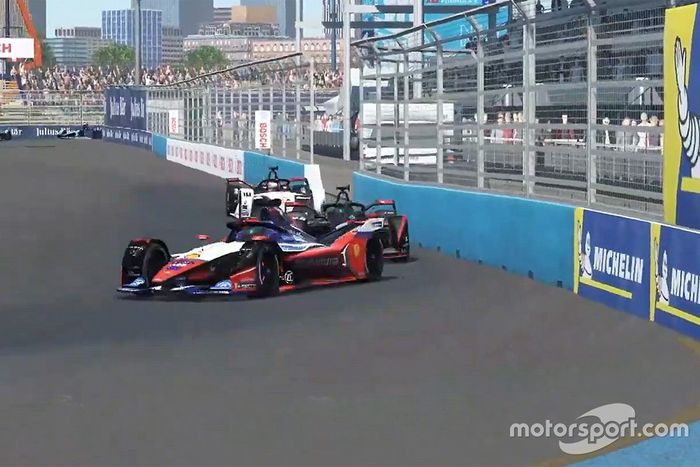 Pascal Wehrlein, Mahindra Racing, Oliver Rowland, Nissan e.Dams