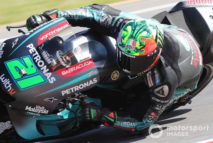 Capacete de Franco Morbidelli - GP da Itália