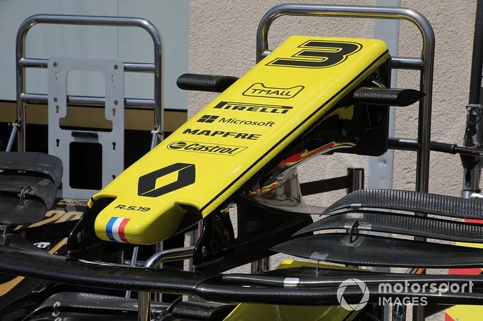 Asa dianteira da Renault de Daniel Ricciardo