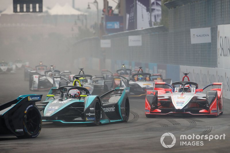 Nelson Piquet Jr., Panasonic Jaguar Racing, Jaguar I-Type 3 Felix Rosenqvist, Mahindra Racing, M5 Electro