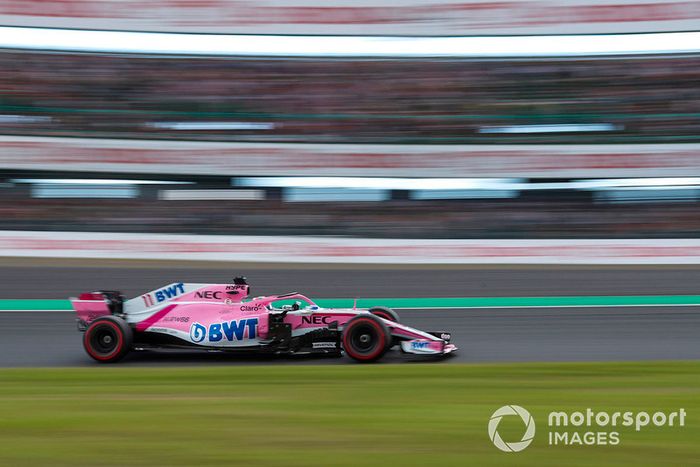 Sergio Perez, Force India VJM11. 