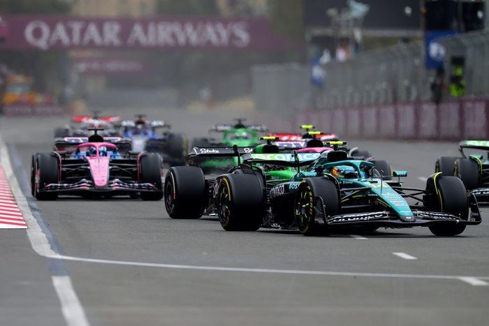 Fernando Alonso, Aston Martin Racing, Pierre Gasly, Alpine, Gabriel Bortoleto, Sauber