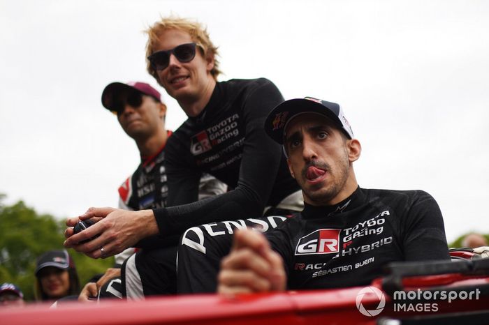 Ryo Hirakawa, Brendon Hartley, Sébastien Buemi, Toyota Gazoo Racing