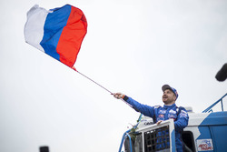 1. Eduard Nikolaev, Team KAMAZ Master celebrates his win