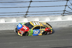 Crash: Kyle Busch, Joe Gibbs Racing Toyota