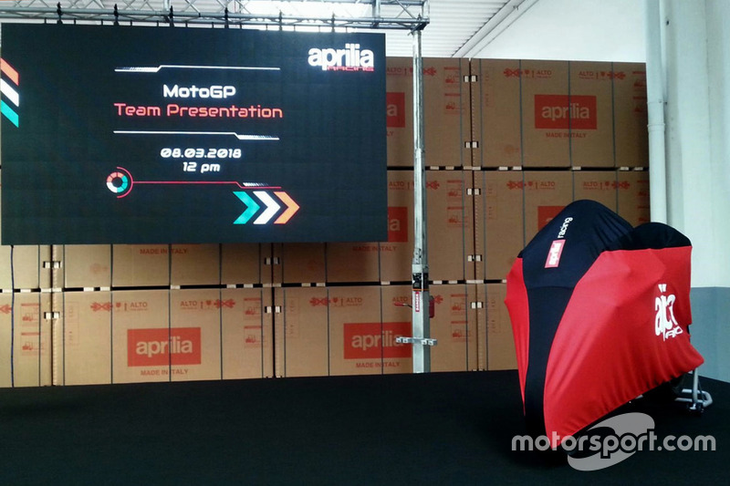 Aprilia Racing Team launch