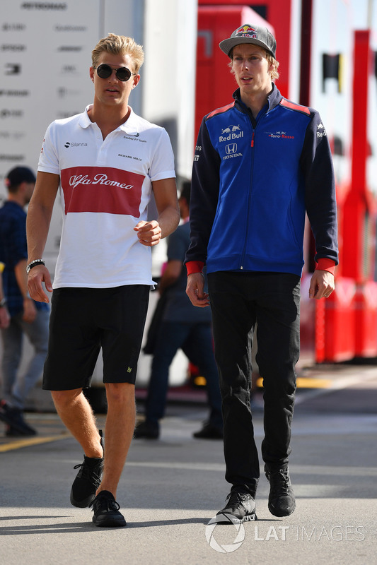 Marcus Ericsson, Sauber e Brendon Hartley, Scuderia Toro Rosso