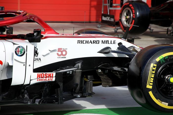 Lateral del Alfa Romeo C39