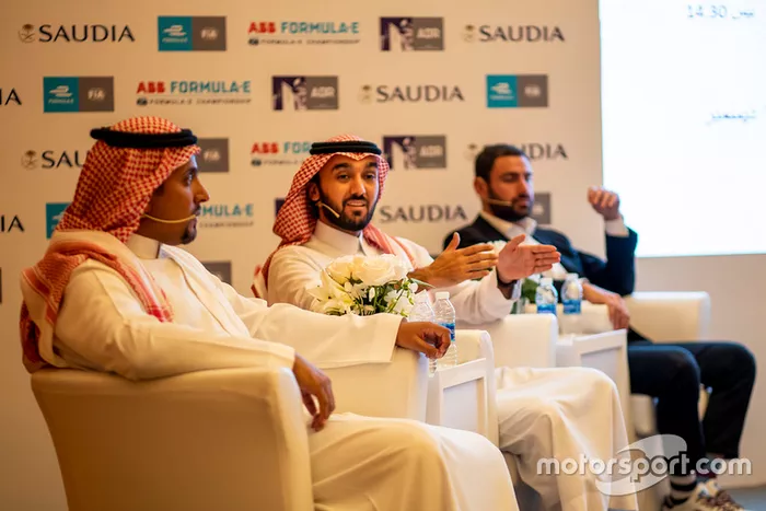 Presentación del Ad Diriyah E-Prix