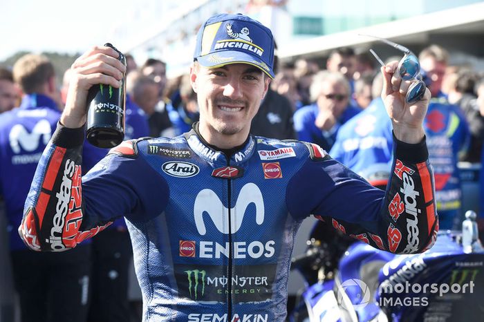 Ganador de la carrera Maverick Viñales, Yamaha Factory Racing