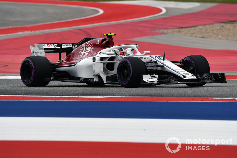 Ausfall: Charles Leclerc, Sauber C37