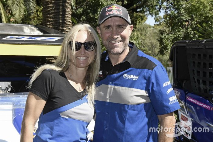 #200 Yamaha Racing: Stephane Peterhansel, Andrea Peterhansel