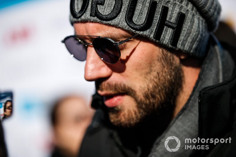Jean-Eric Vergne, DS TECHEETAH, talks to the press