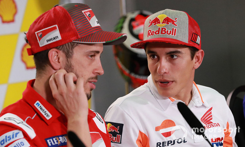 Андреа Довіціозо, Ducati Team, Марк Маркес, Repsol Honda Team