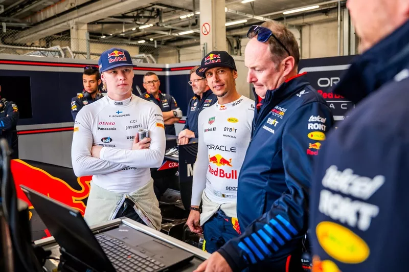 Kalle Rovanpera fait un essai dans une Formule 1 Red Bull au Red Bull Ring 