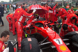 El Ferrari SF71H de Kimi Raikkonen
