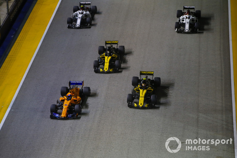 Fernando Alonso, McLaren MCL33,