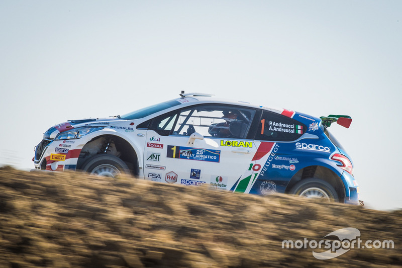 Paolo Andreucci, Anna Andreussi, Peugeot 208 T16 R5, Peugeot Sport Italia