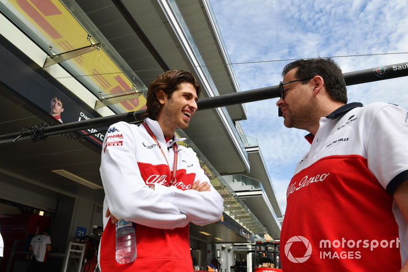 Antonio Giovinazzi, Sauber