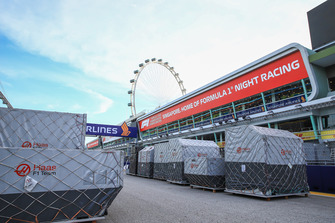 Casse del team Haas F1