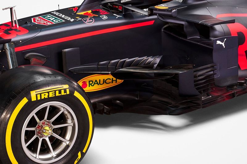 Detalle del Red Bull Racing RB16B
