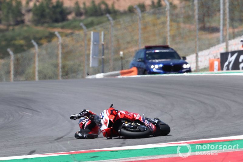 Caída de Johann Zarco, Pramac Racing 