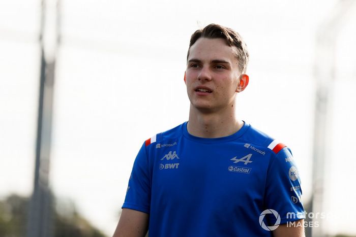 Oscar Piastri, piloto reserva de Alpine