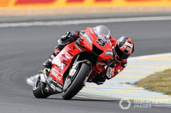 Danilo Petrucci, Ducati Team, slidding
