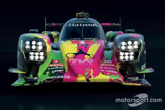 #1 Rebellion Racing Rebellion R-13: Andre Lotterer, Neel Jani, Bruno Senna