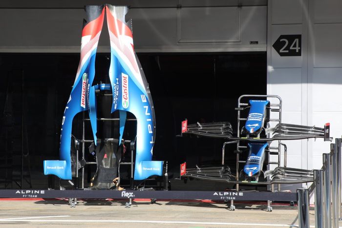 Carrocería del Alpine A521